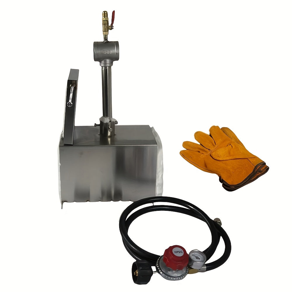 [Portable Stainless Steel Forge] Single Burner Forge Blacksmithing, Knife Making Equipment LSMIITTH