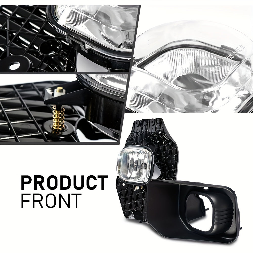 Fit for Ford for F250 - F550 2011-2016 Super Duty Driving Fog Light + Wiring+Bezel