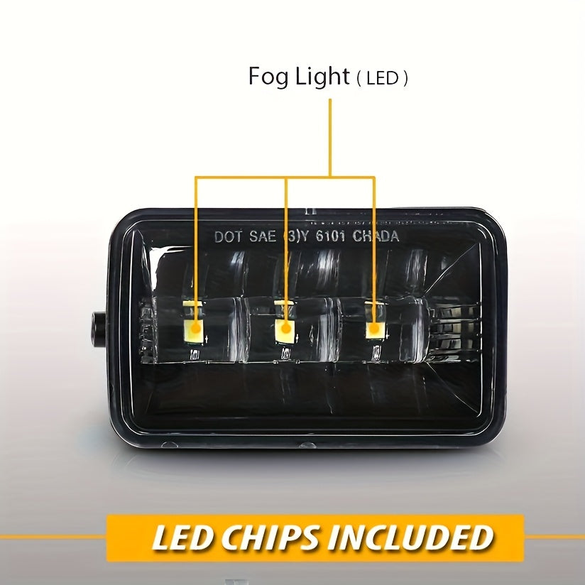 Bumper Left&Right LED Fog Lights Fit For Ford For F150 2015-2020 For Ford For F250 2017-2018