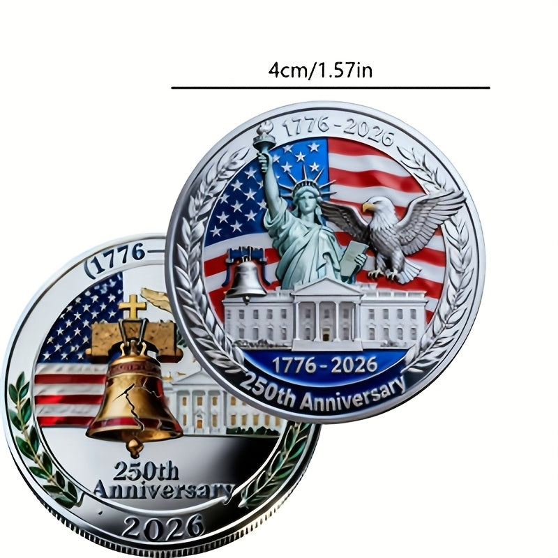 250 Year Commemorative Coin of the United States, Display Coin, Favorite Item for Coin Enthusiasts