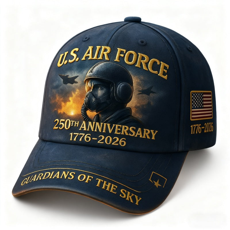 Vintage American Flag Casual Cap | Embroidered Unisex Baseball Hat with Soft Fabric