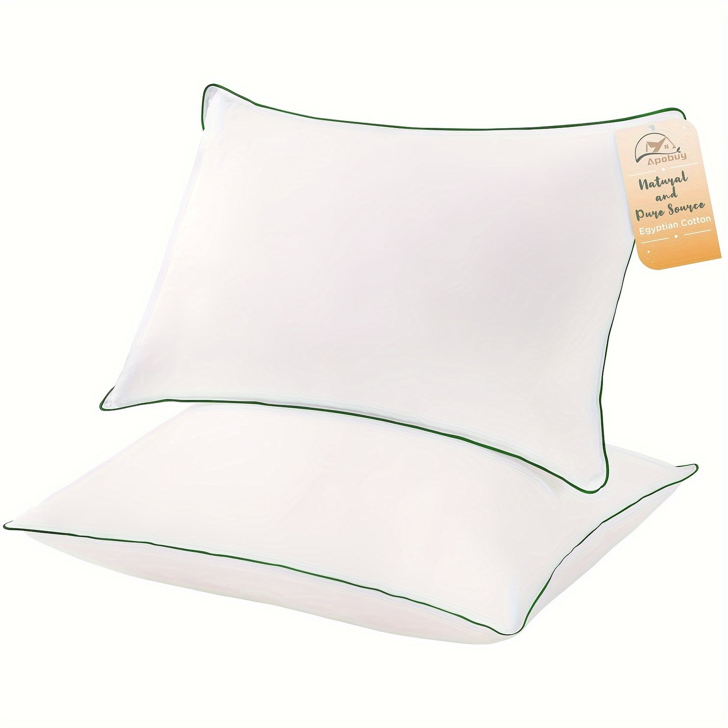 Cooling Bed Pillows For Sleeping, Luxury Hotel Quality 3D Microfiber Filling/Brand= HOOMQING