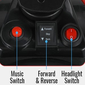 Kids Electric Car, 6V Toddler ATV  Ride-On Toy, 4-Wheel Battery Powered Motorbike/1-6 Years Old