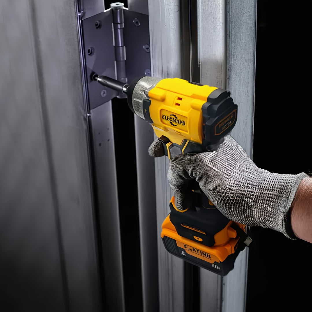 Impact Wrench for Dewalt 20V Battery, Cordless Brushless Impact Wrench (Battery Not Included)