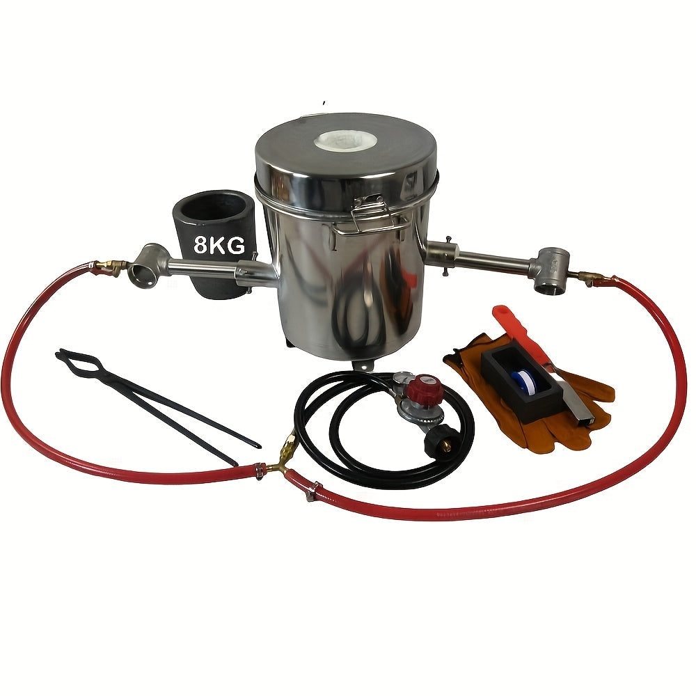 [Portable Stainless Steel Forge] Single Burner Forge Blacksmithing, Knife Making Equipment LSMIITTH