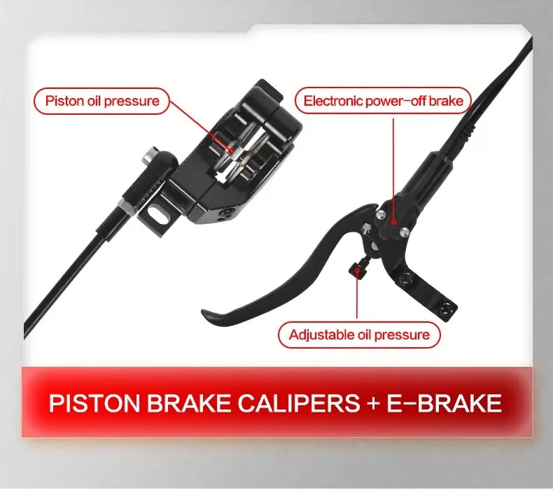 Boyueda Q7Pro E-Scooter 3200W Dual Motor 52V19ah Battery Shock-absorbing Electric Scooter 10*3.5