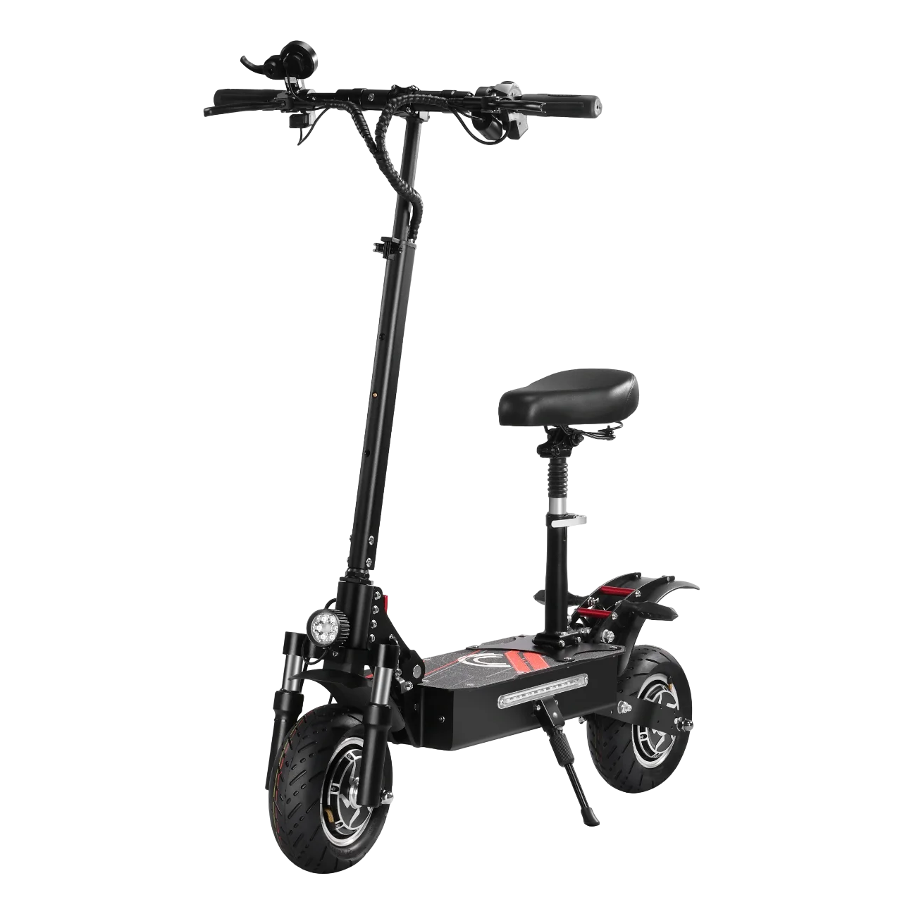 Boyueda Q7Pro E-Scooter 3200W Dual Motor 52V19ah Battery Shock-absorbing Electric Scooter 10*3.5