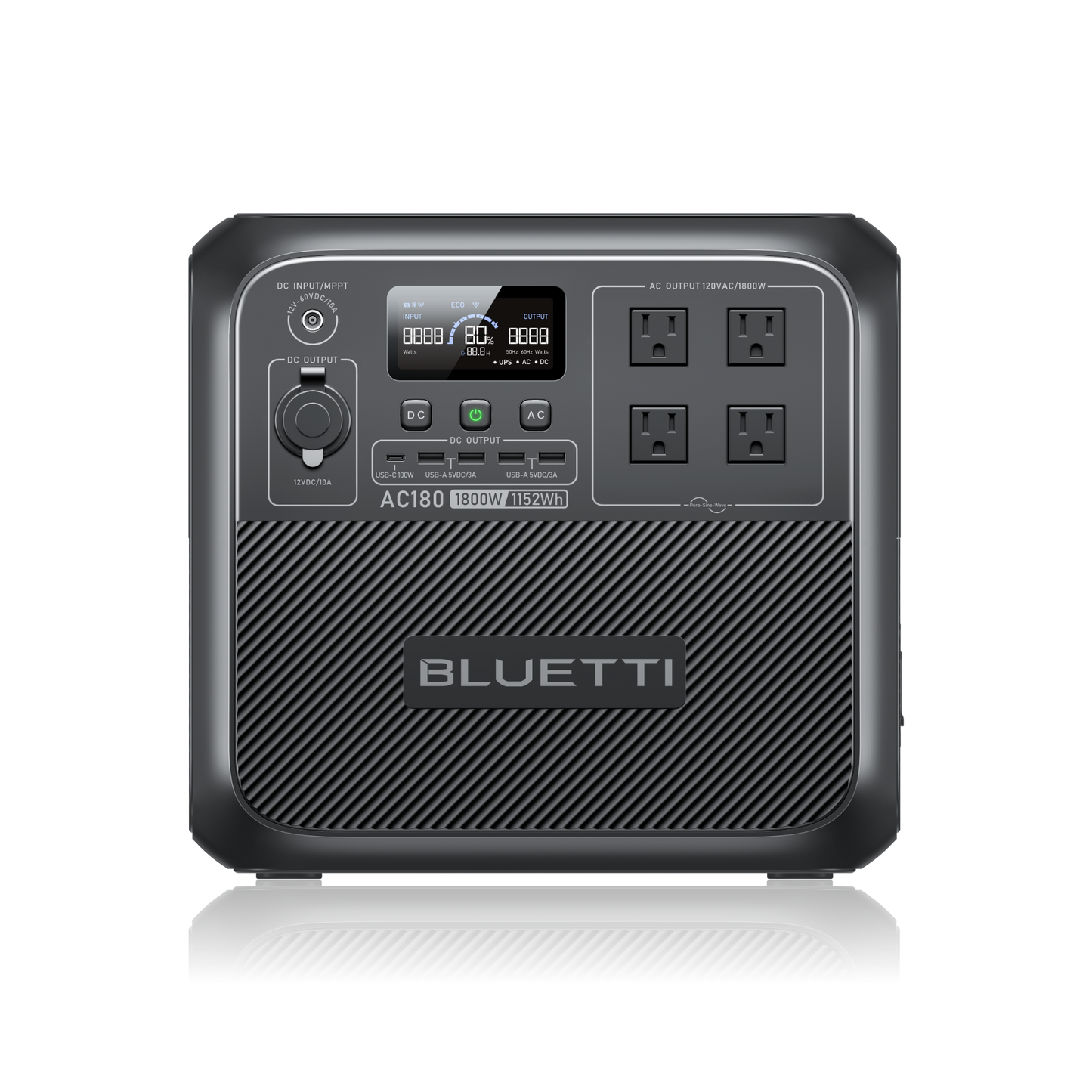 BLUETTI Elite 100 V2 Portable Power Station 1800W 1024Wh with Multiple Outputs/ Emergency Use