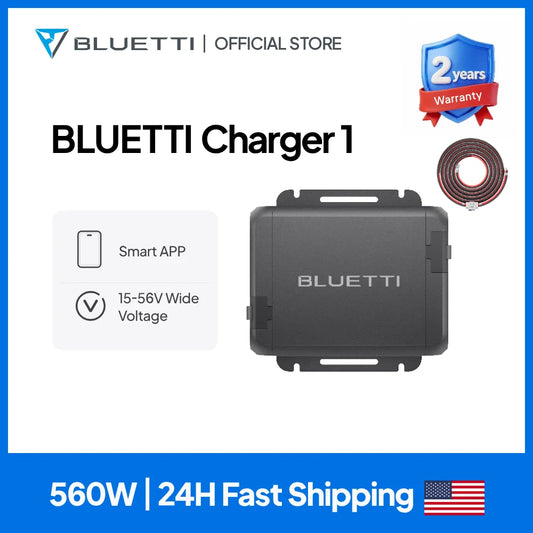 BLUETTI Charger 1 560W Alternator Charger Fast DC-DC Charging/Power Stations 6X Faster