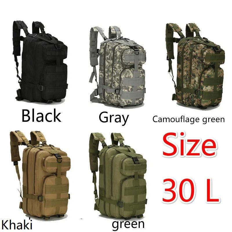 Oulylan 50L/30L Tactical Backpack Nylon Military Backpack Molle Army Knapsack Waterproof