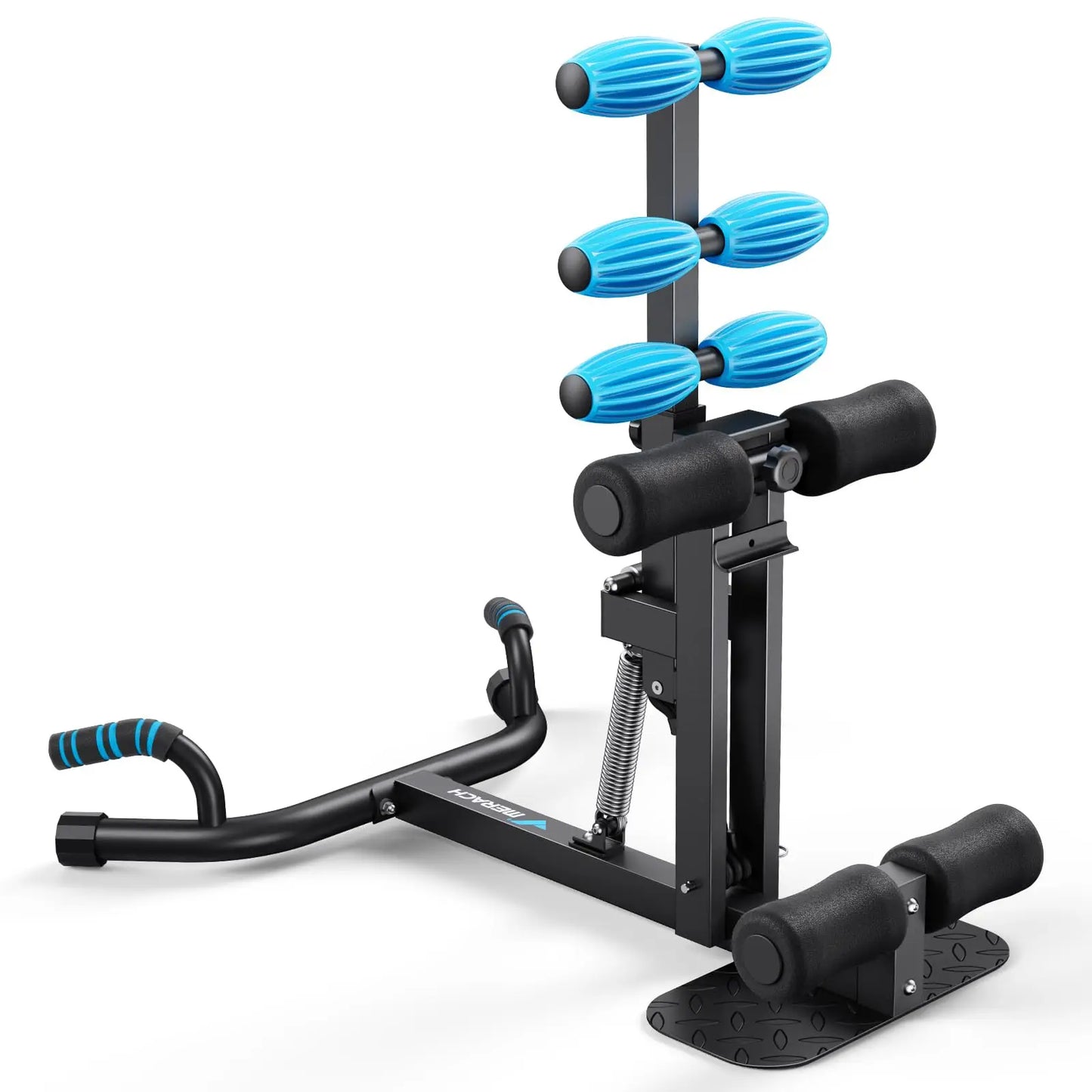 MERACH Deep Squat Machine Adjustable Glutes Trainer Machine Core Leg Push Up WorkoutButtocks Machine