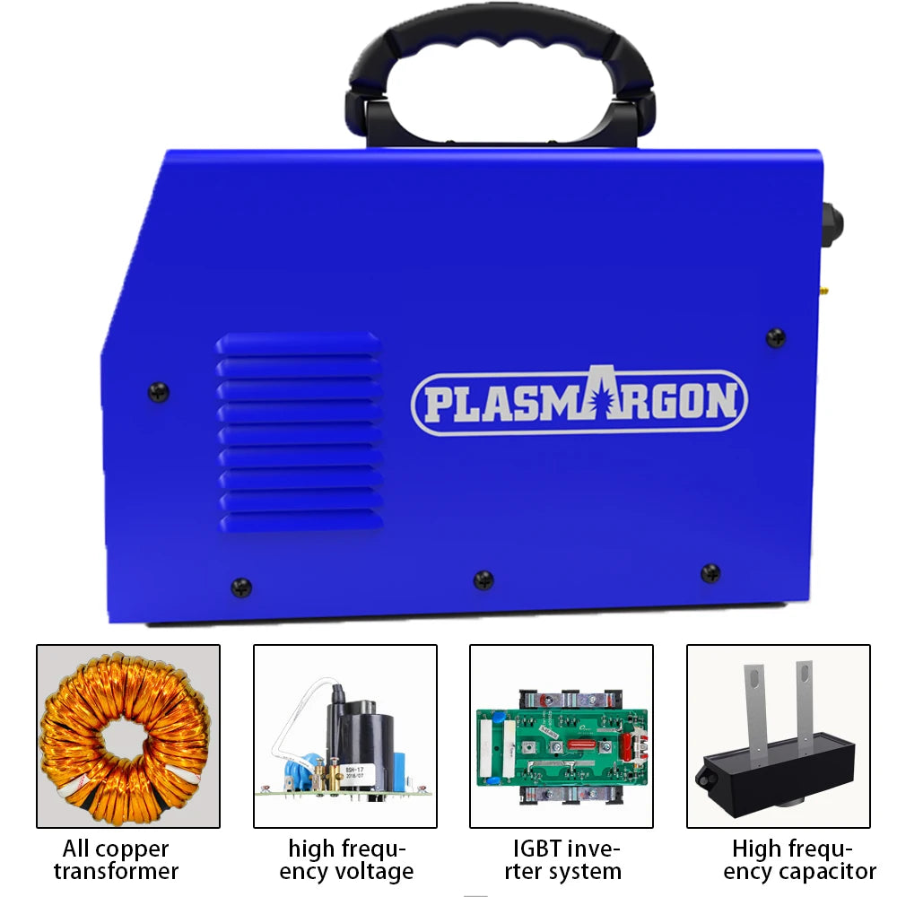 PLASMARGON 520TSCPF  Plasma Cutter Tig&Stick Welder 4 in 1 Combo Welding Machine, 3/4 Inch Clean Cut