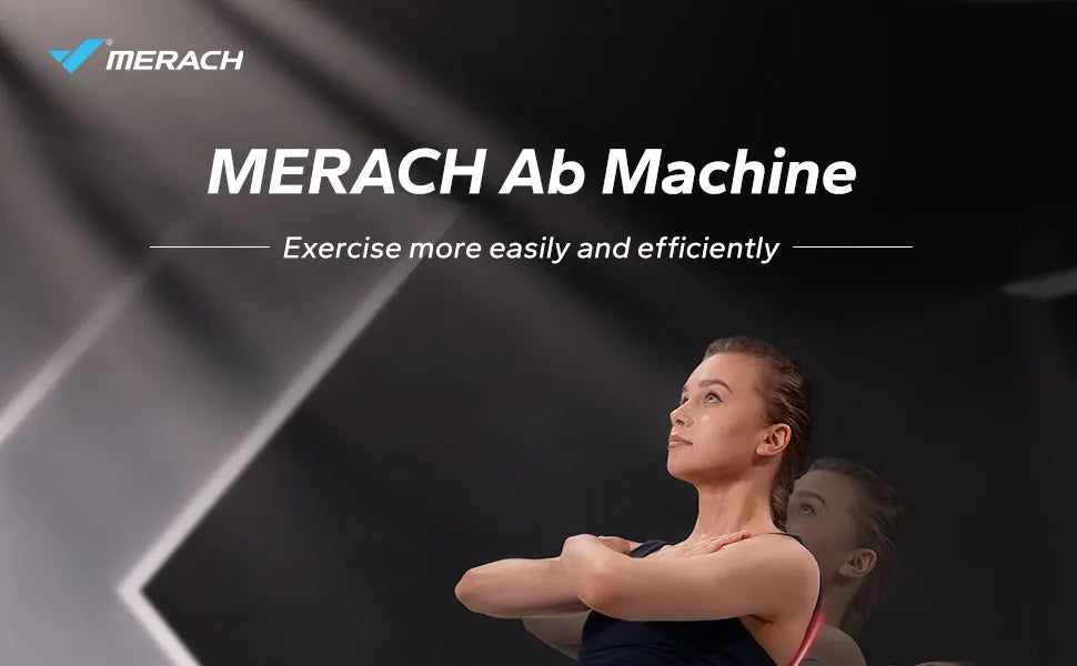 MERACH Ab Machine Multi-Functional Adjustable Ab Trainer Workout Bench for Home Gym Sit Up Machine