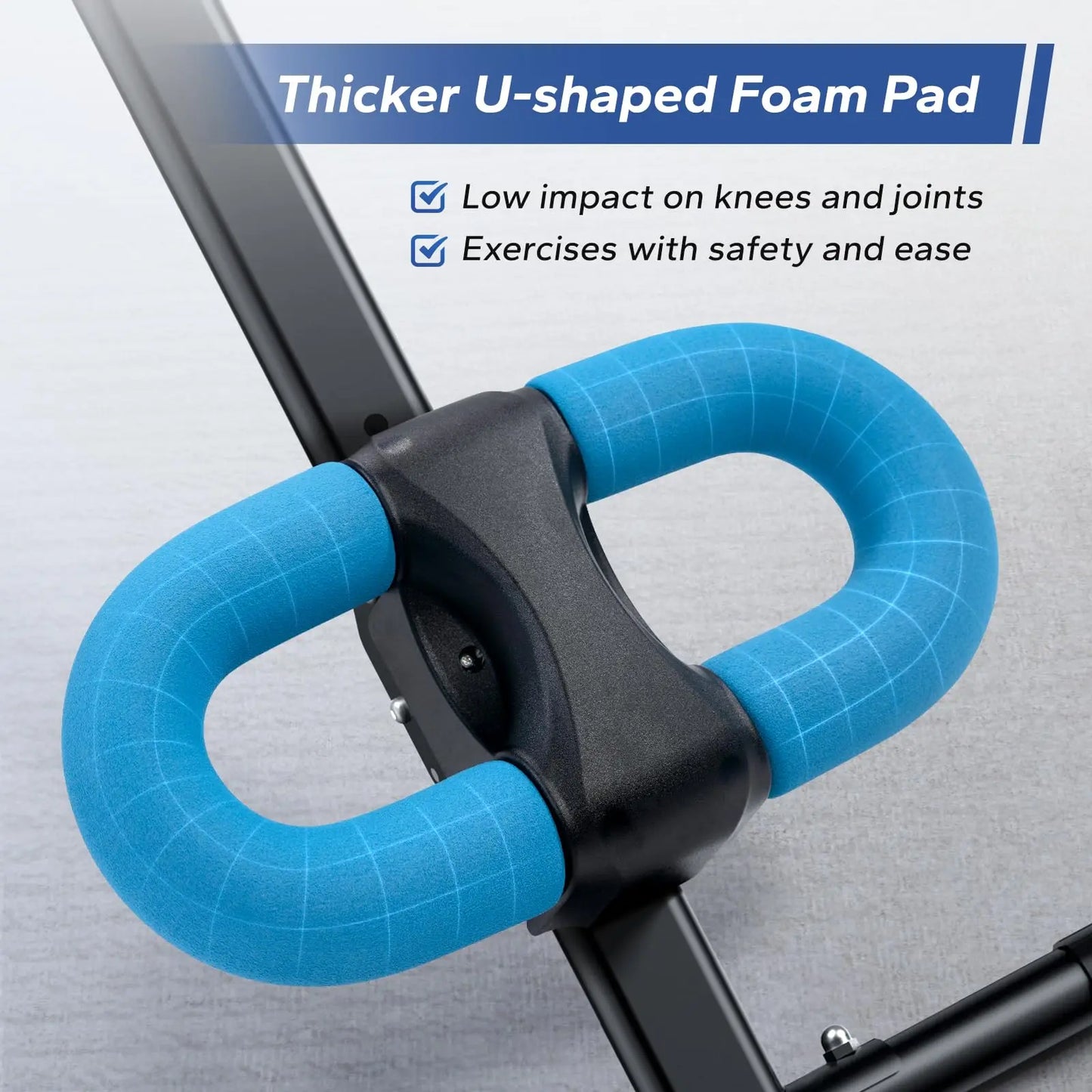 MERACH Ab Machine Adjustable Trainer Workout Foldable Knee Protection Abdominal Exercise Ab