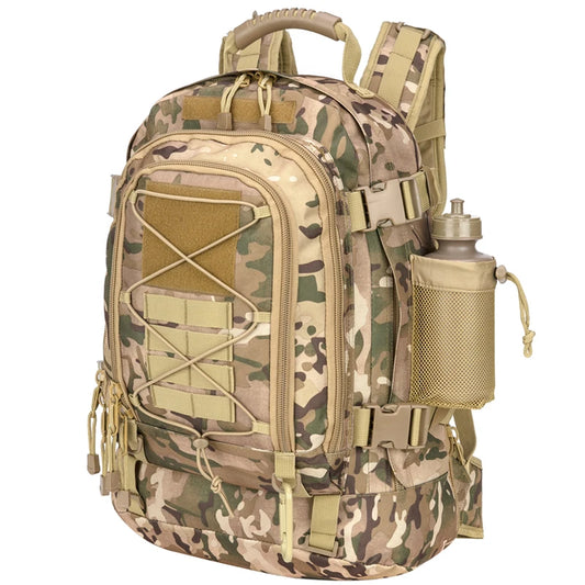 60L Military Tactical Backpack Army Molle Assault Rucksack Outdoor Travel Hiking Rucksacks