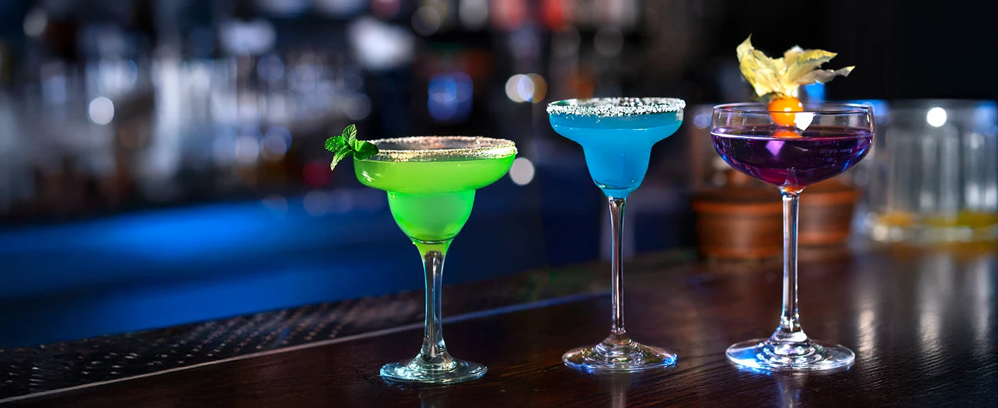 Margarita Slushy Frozen Drink Machine/LED Light/Rapid Cooling 3L 110V Automatic Cleaning