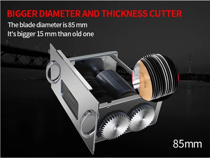 Electric Meat Cutter Machine Automatic Meat Slicer Meat Grinder Slicer Machine Thickness 2.5-20mm