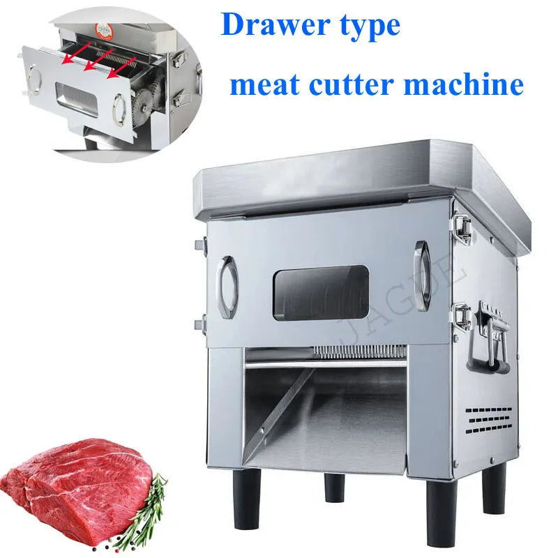 Electric Meat Cutter Machine Automatic Meat Slicer Meat Grinder Slicer Machine Thickness 2.5-20mm