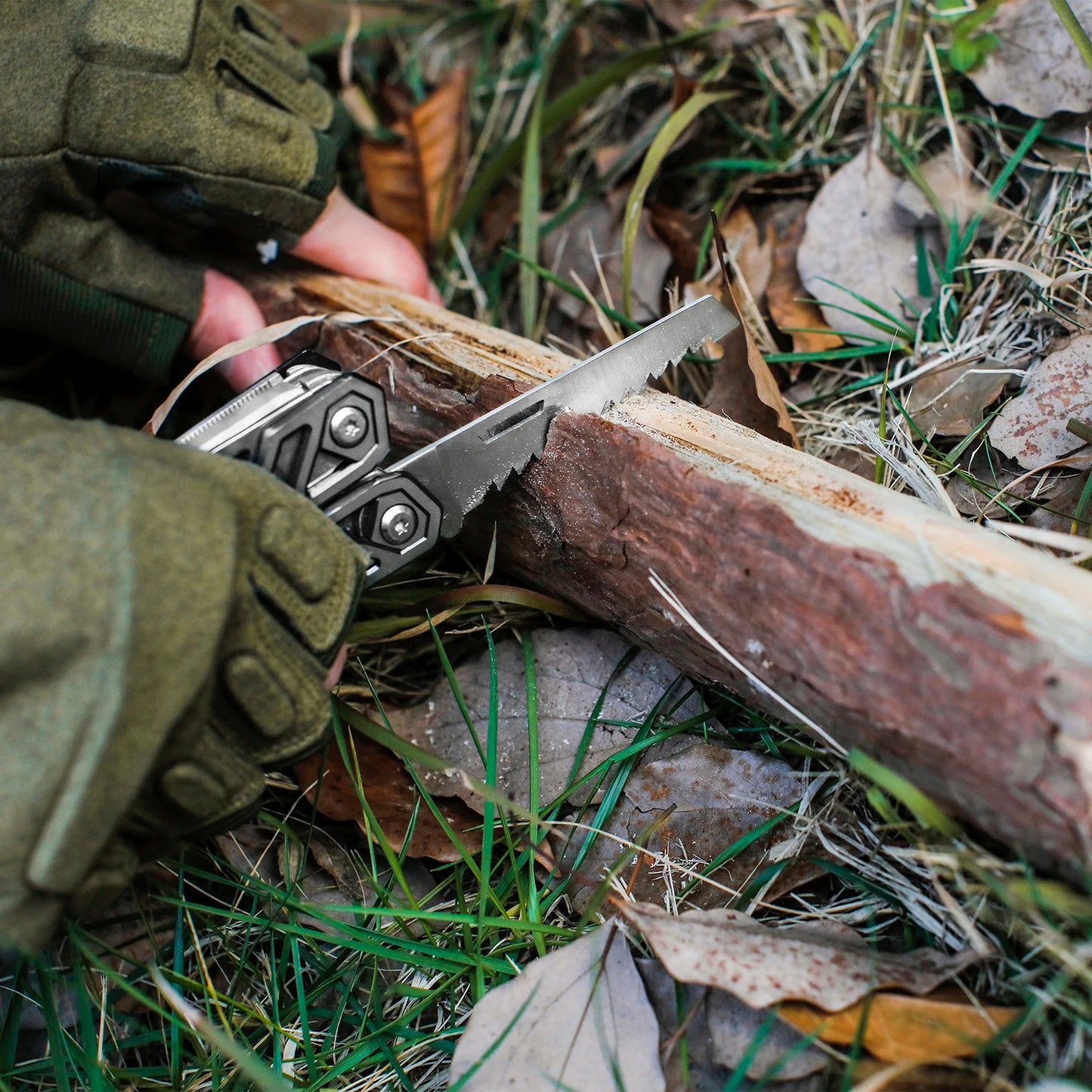 MOSSY OAK 21 in 1 Multi Function Pliers Stainless Steel Portable Pocket Knife with Sheath