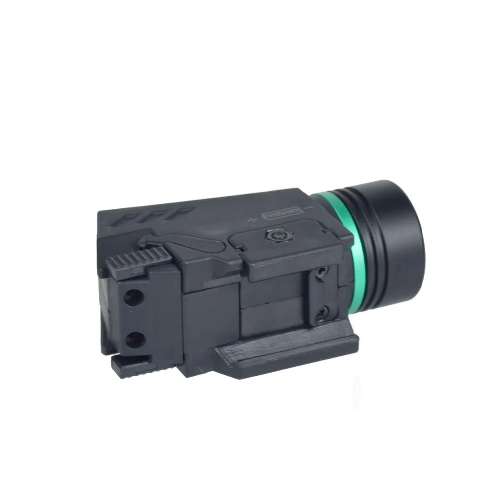 Tactical LED Flashlight Green / Red Laser Sight For mini Glock 17 19 Pistol Gun For 20mm Picatinny