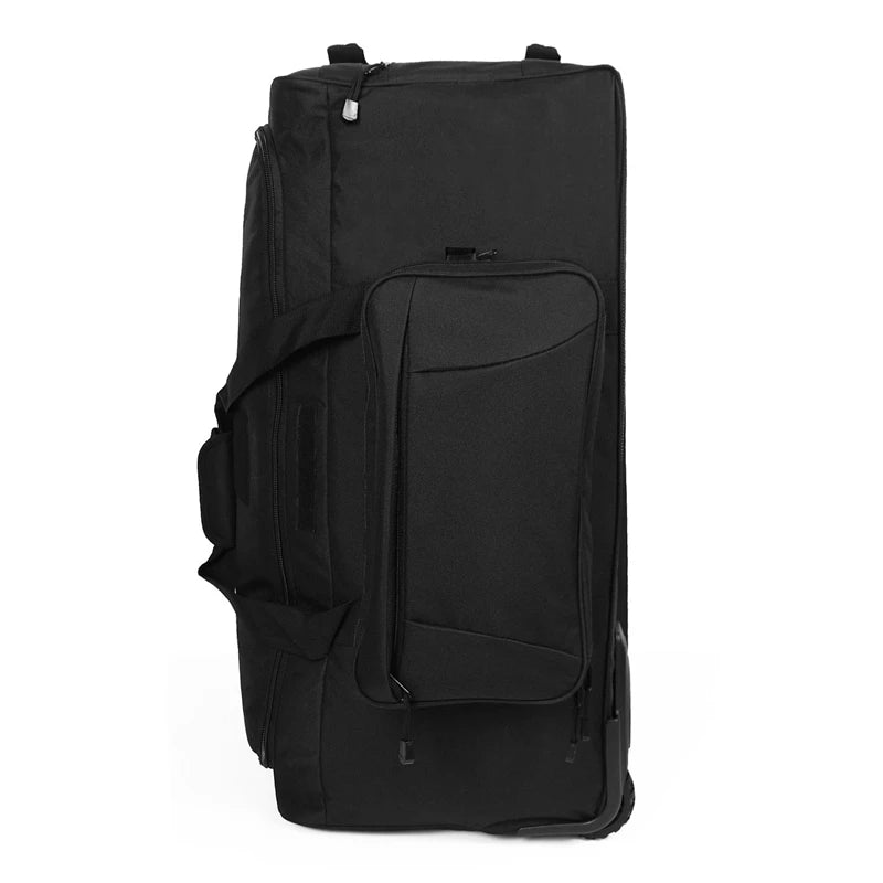 124L Large Capacity Outdoor Camping Travel Bag Large Trolley Case Waterproof Nylon Military Bag