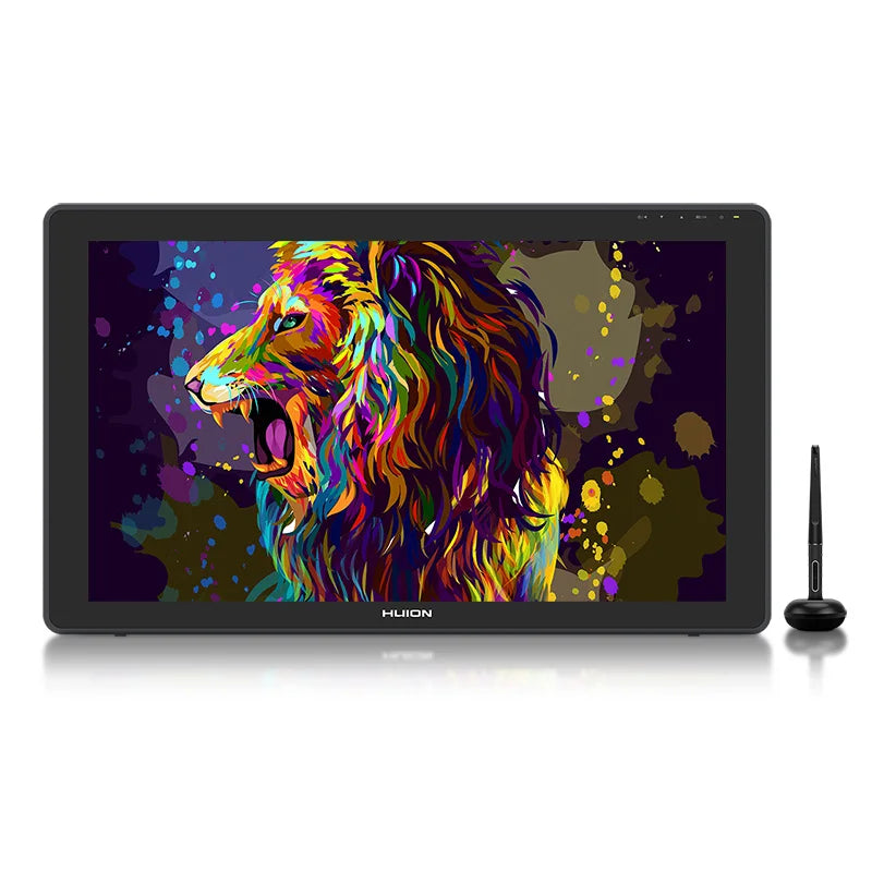 21.5" Huion Graphics Tablet Monitor Kamvas 22 Plus RGB Drawing Tablet Support Linux MacOS Android