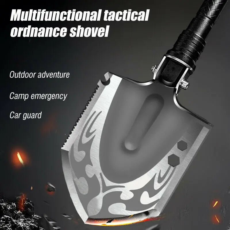 Multifunctional Shovel Ax Set Survival Kit Folding Tactical Hatchet Spade Tomahawk Portable