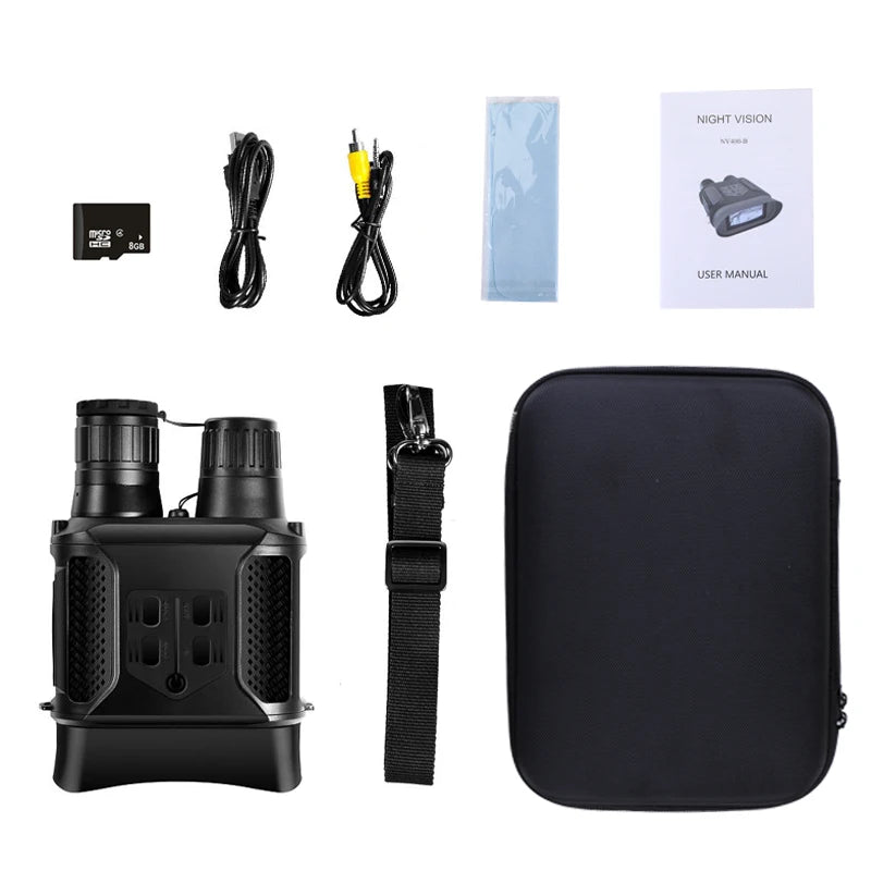 NV400B 400M Range IR Night Vision Goggles WG400B Night Hunting NV Binoculars with Video and Picture
