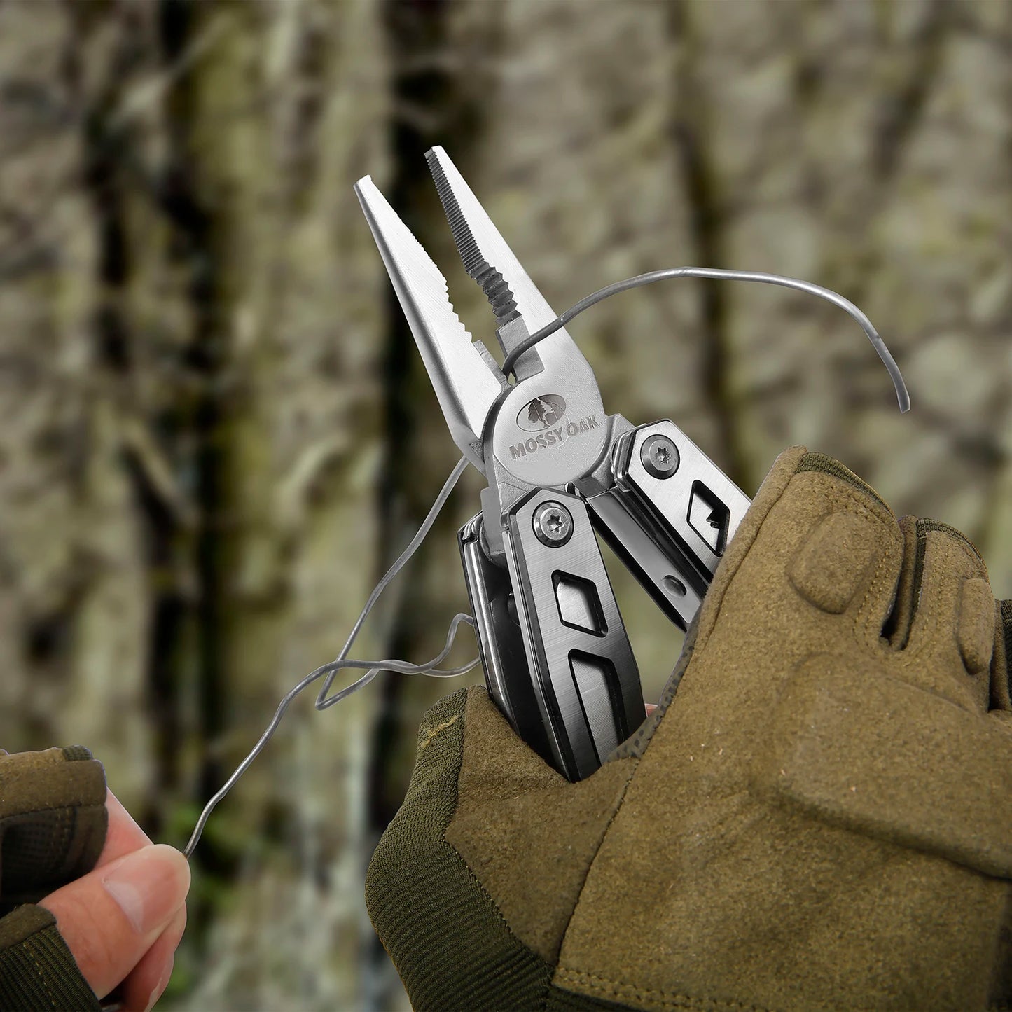 MOSSY OAK 21 in 1 Multi Function Pliers Stainless Steel Portable Pocket Knife with Sheath