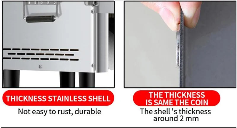 Electric Meat Cutter Machine Automatic Meat Slicer Meat Grinder Slicer Machine Thickness 2.5-20mm