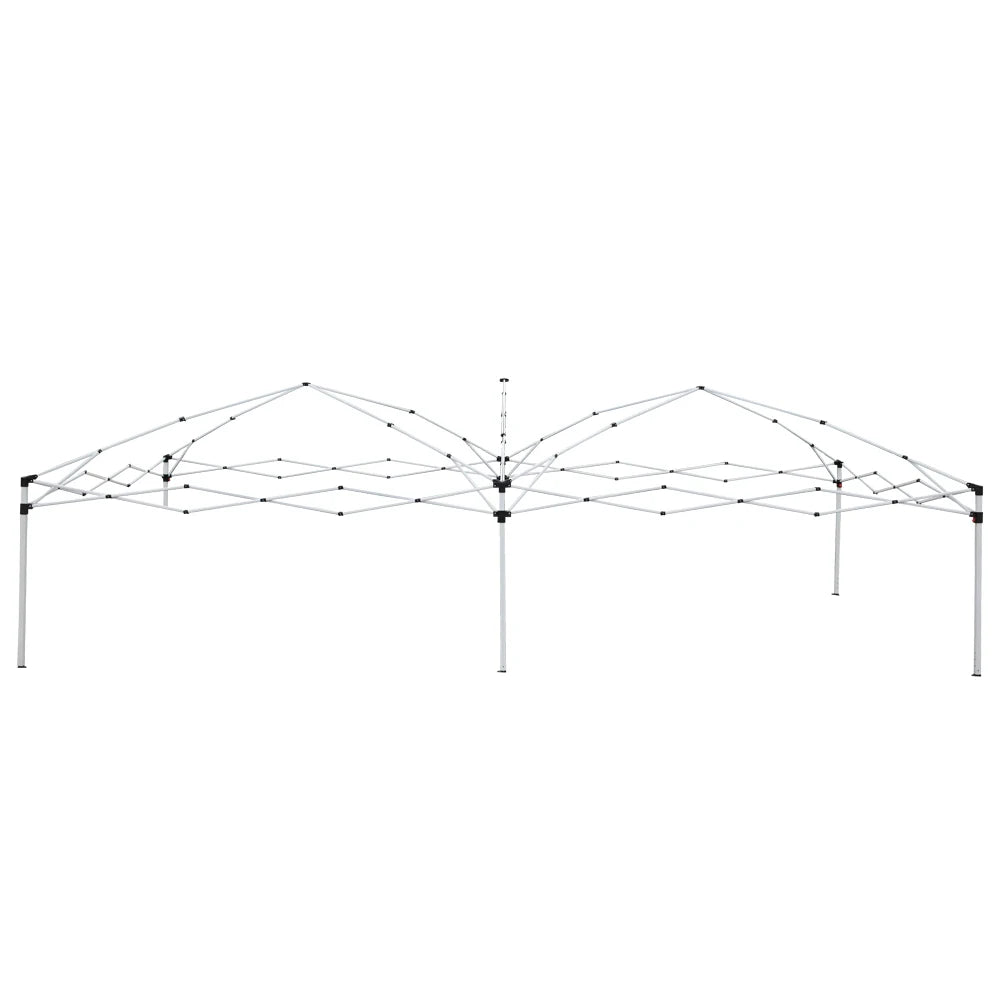 Folding Tent 3x6m without Surround Cloth Gazebo Canopy