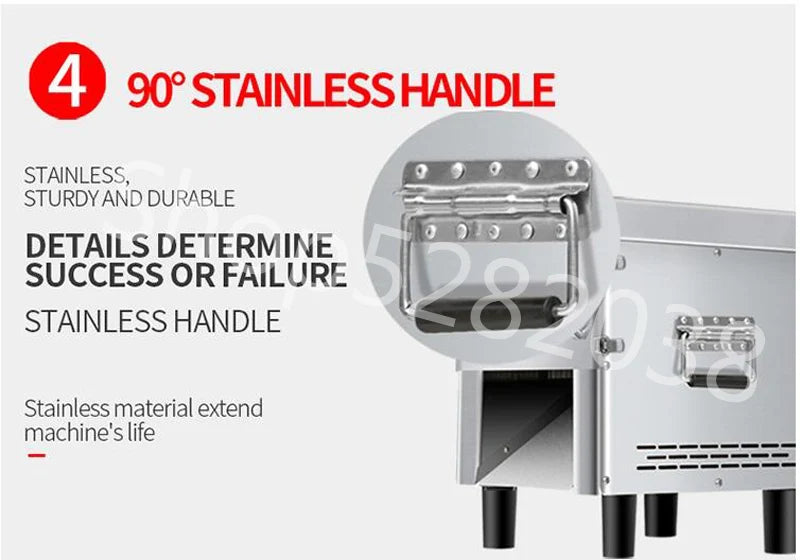Electric Meat Cutter Machine Automatic Meat Slicer Meat Grinder Slicer Machine Thickness 2.5-20mm
