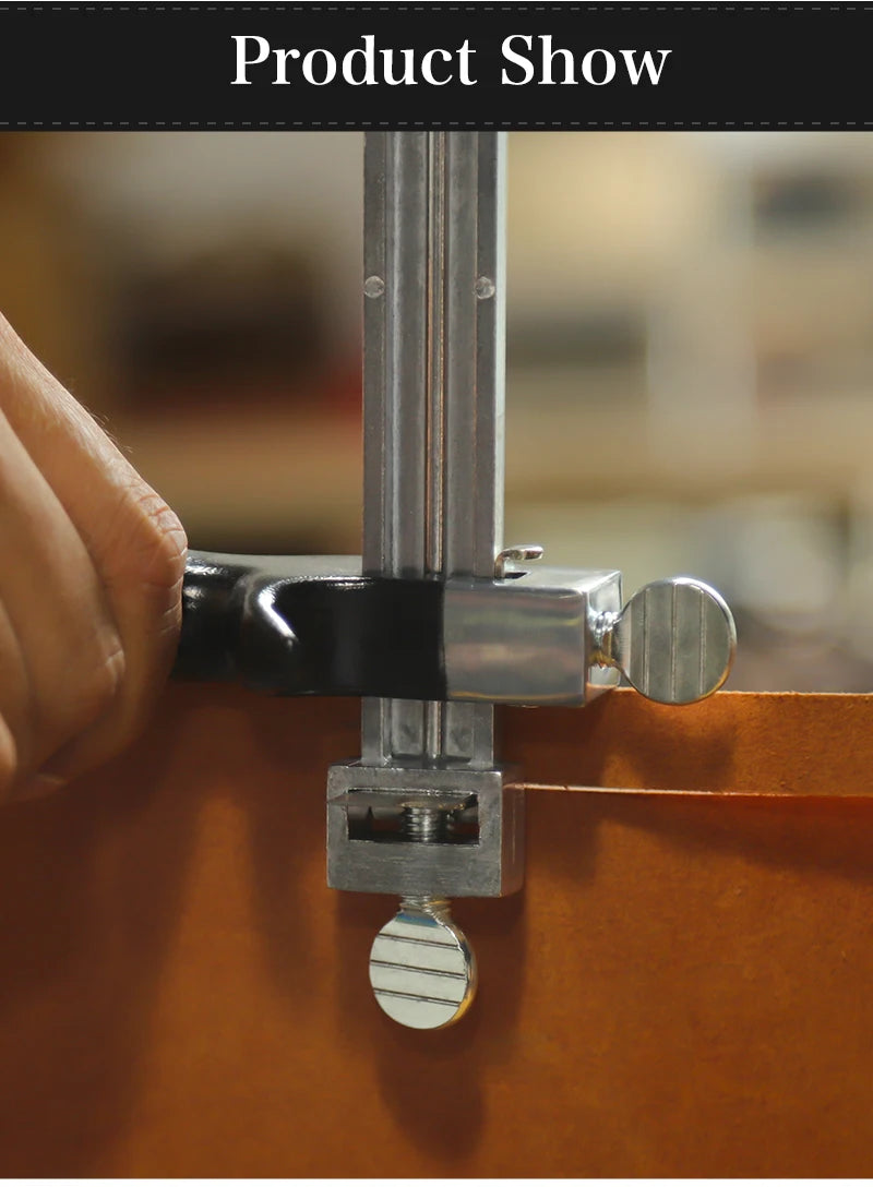 WUTA Professional Sharp Leather Strap String Belt Cutter Adjustable DIY Hand Cutting Tool