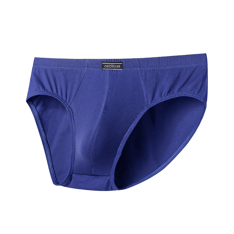 Carefully Selected Pure Cotton Men's Underwear Plus Size Briefs Breathable Sweat-Absorbent Wholesale