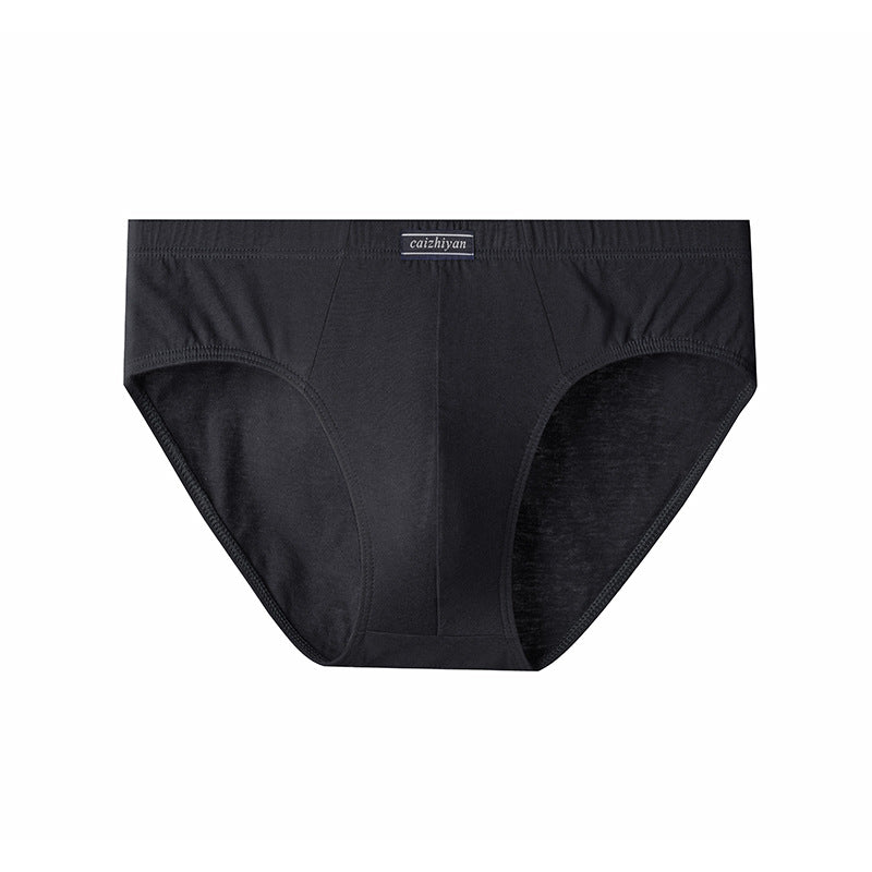 Carefully Selected Pure Cotton Men's Underwear Plus Size Briefs Breathable Sweat-Absorbent Wholesale