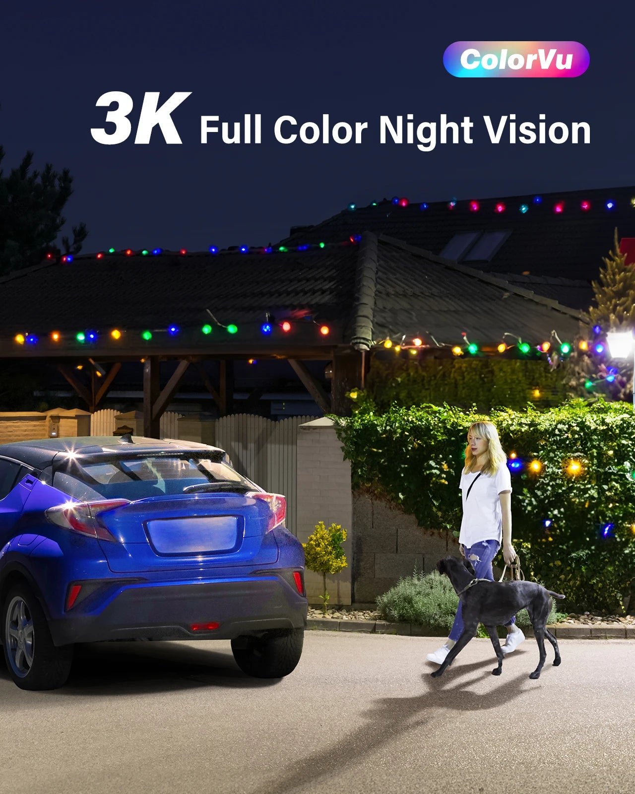 ANNKE 8CH 5MP Video Surveillance 5IN1 DVR/4X 5MP Waterproof Cameras CCTV Kit Color Night Vision