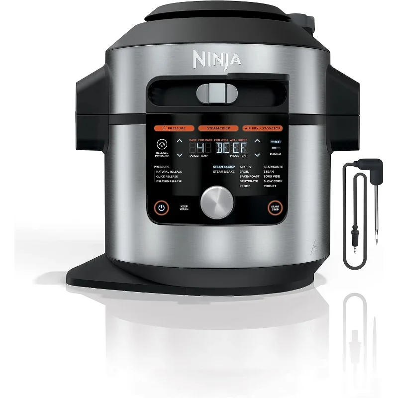 Ninja OL501 Foodi 6.5 Qt. 14-in-1 Pressure Cooker Steam Fryer with SmartLid, that Air Fries - My Store