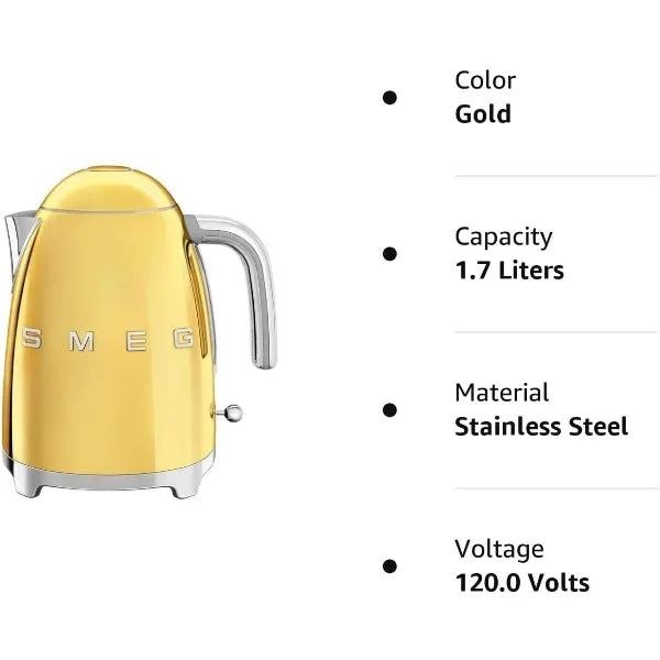 SMEG 7 CUP Kettle (Gold)