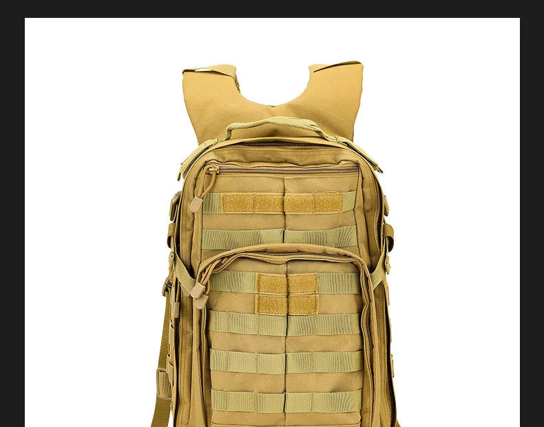 Military Backpack Hiking Assault Tactical Men Travel Bag 25L Field Adventure Camouflage Rucksack