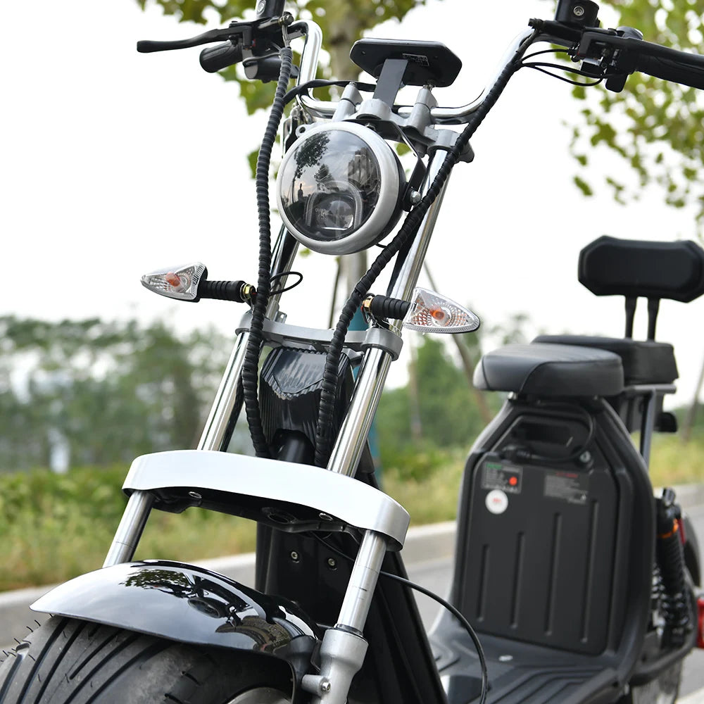 Citycoco Electric Scooter 4000W/Max Speed 60-70KM/H 60V25AH Battery Mileage 40-60KM Max Load 250KG