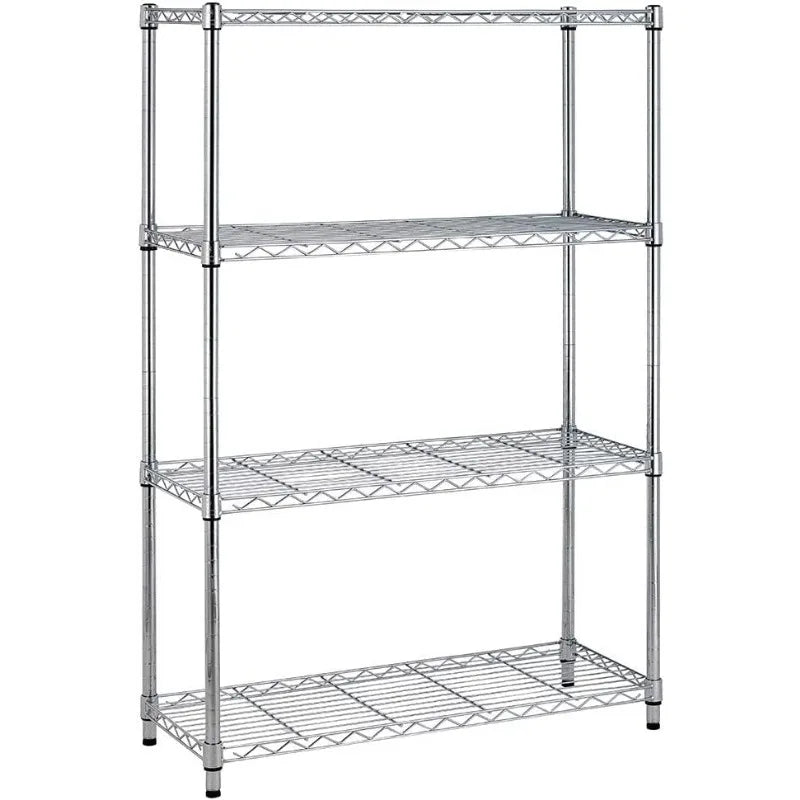 Storage Shelves 2100Lbs Capacity, 6-Shelf on Casters 48" L×18" W×72" H Commercial Wire Shelving Unit