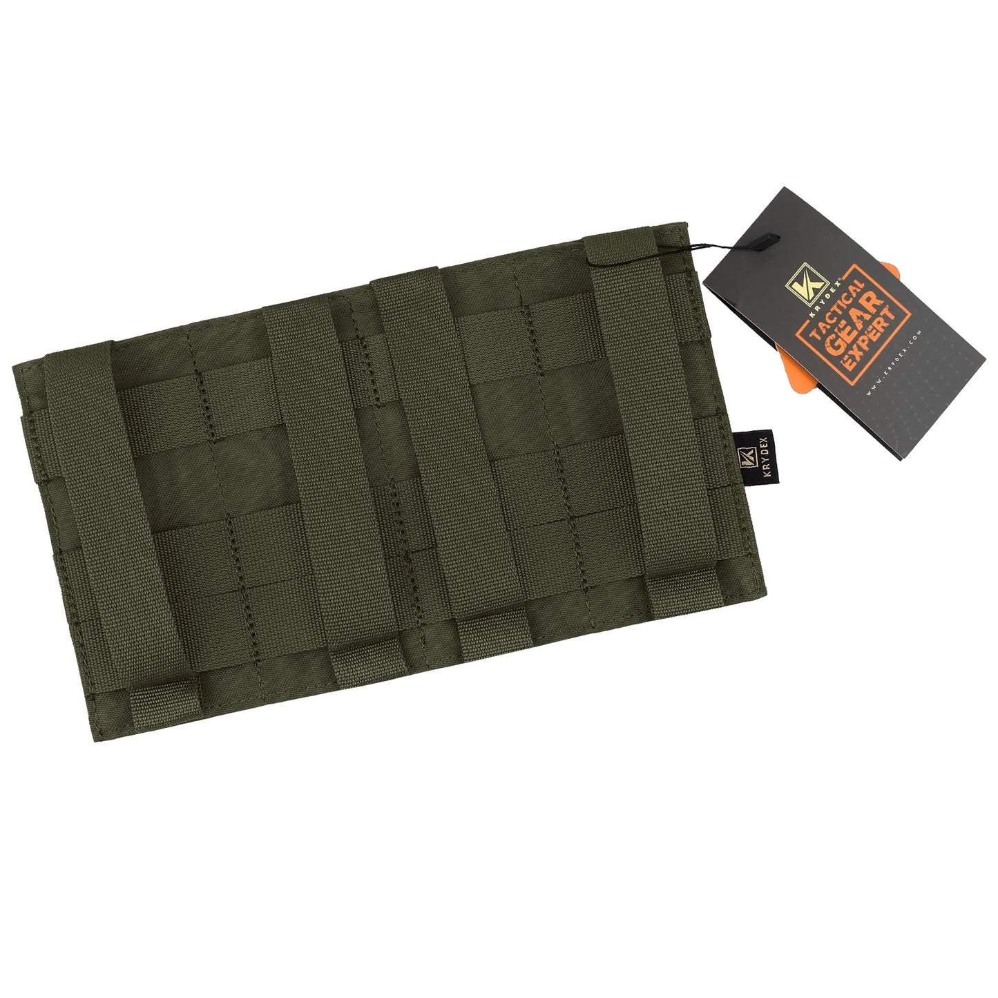 KRYDEX Quadruple Elastic Open Top SMG Magazine Pouch MOLLE Tactical MP5/ MP7 / Kriss Mag Pouch