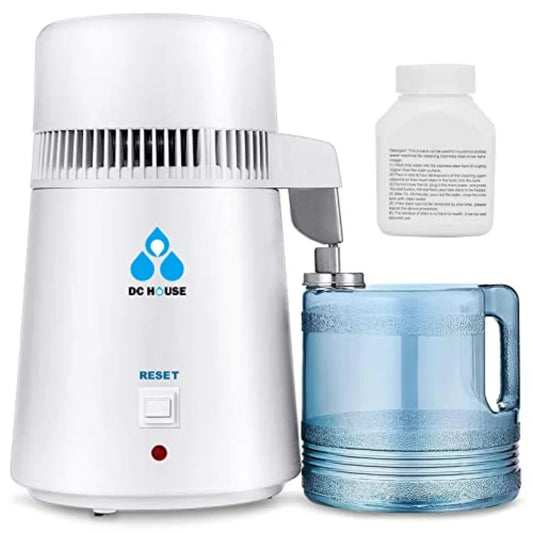 1 Gallon Water Distiller Machine 750W 4L Pure Distilled Water Maker