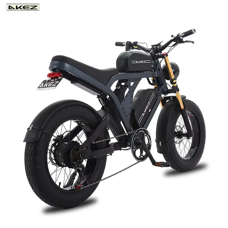 US Stock 1500w 48V Fat Tire Electric Bike Motorcycle Adults Off Road All-Terrain Bikes