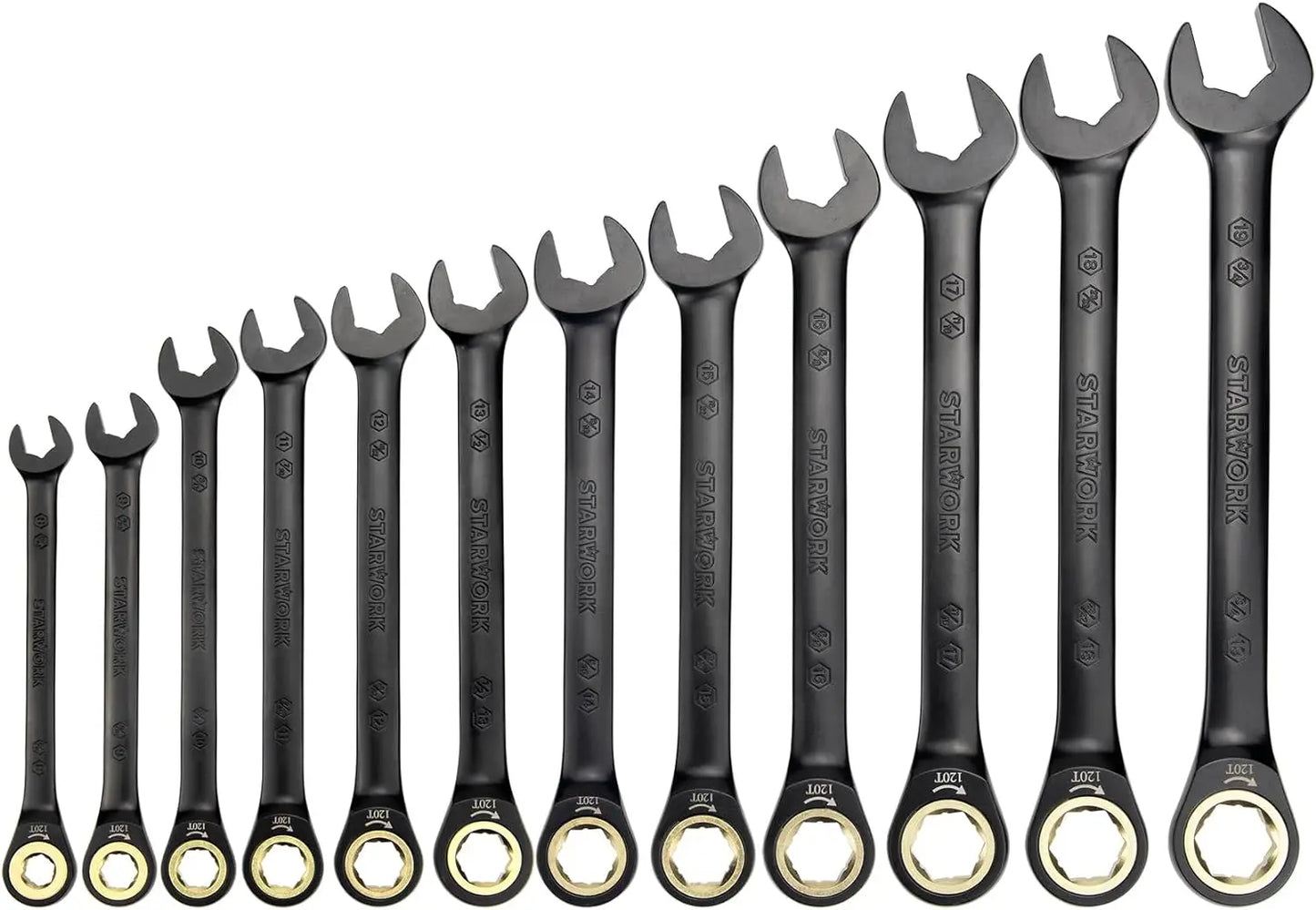 12-Piece Mechanics Tool Set and Socket Set, Professional, SAE/Metric