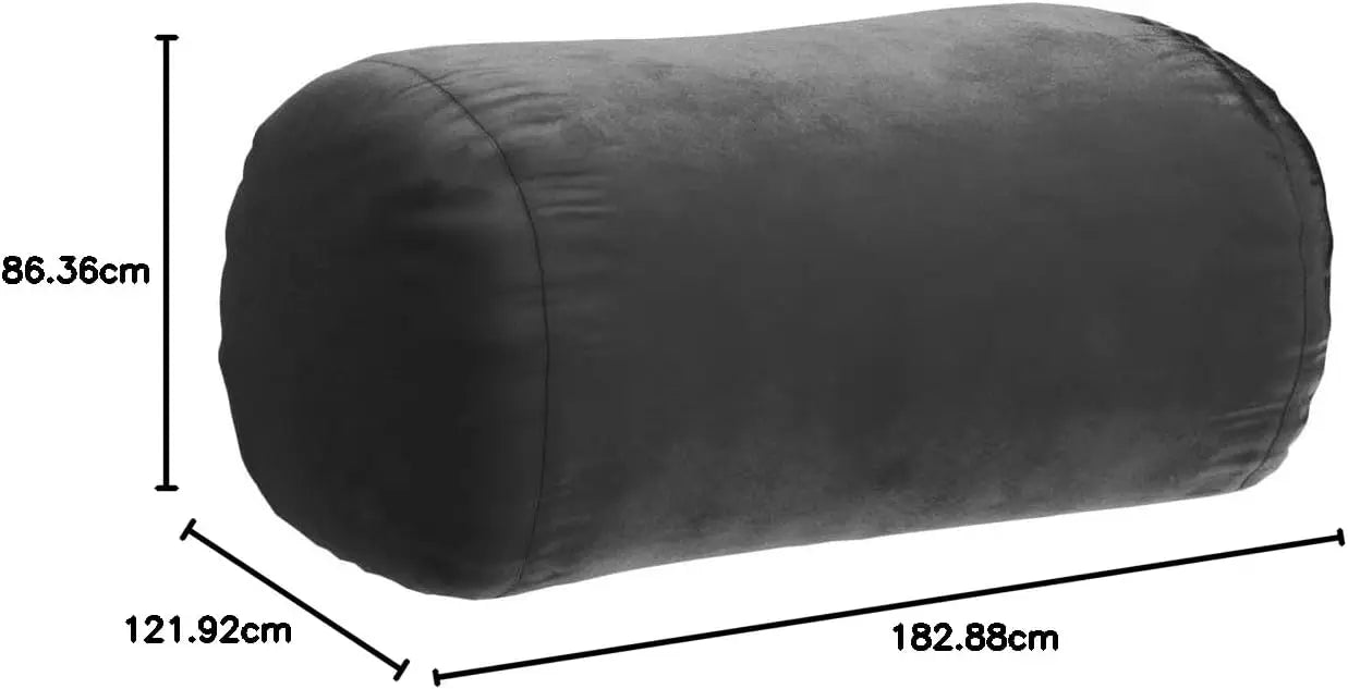 Bag Lounger - Plush Bean Bag Sofa/Soft Microsuede - XL Memory Foam Stuffed Lounger Chairs for Kids