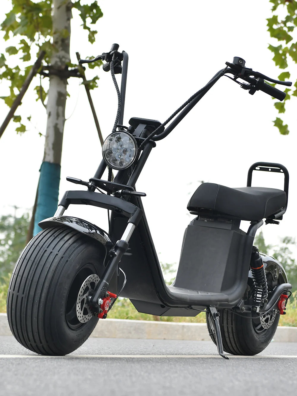 Citycoco Electric Scooter 4000W/Max Speed 60-70KM/H 60V25AH Battery Mileage 40-60KM Max Load 250KG