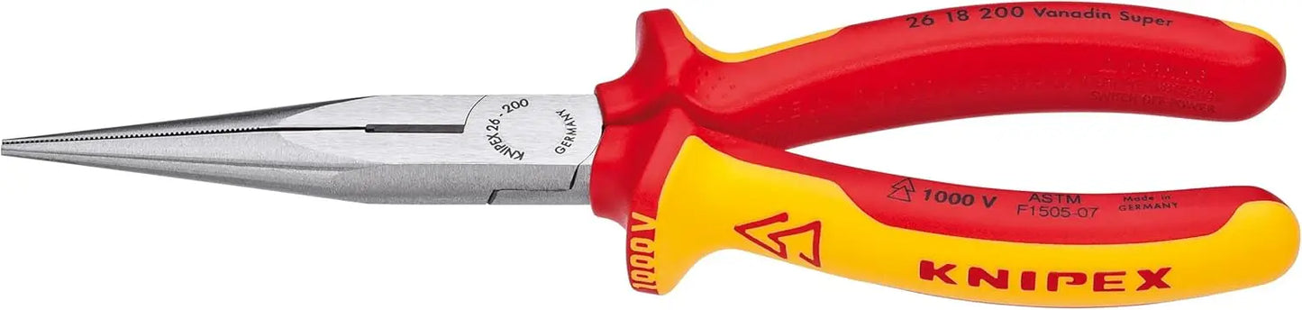 989830US 10 -Piece 1000V Insulated Pliers, Cutters, and Screwdriver Industrial Tool Set