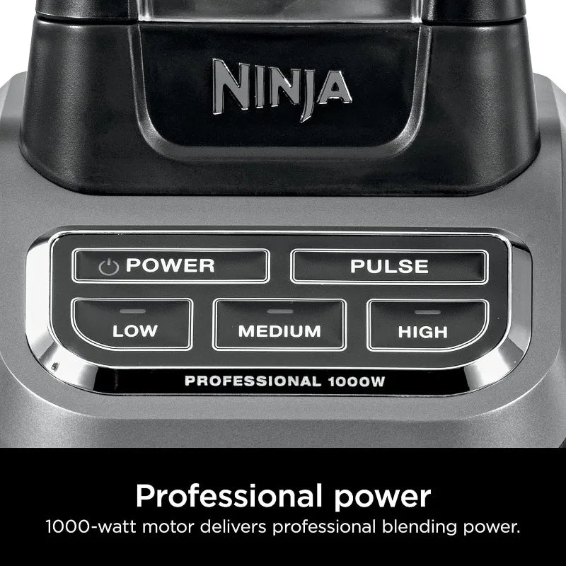 Ninja NJ601AMZ Professional Blender w/1000-Watt Motor & 72 oz Total Crushing Pitcher