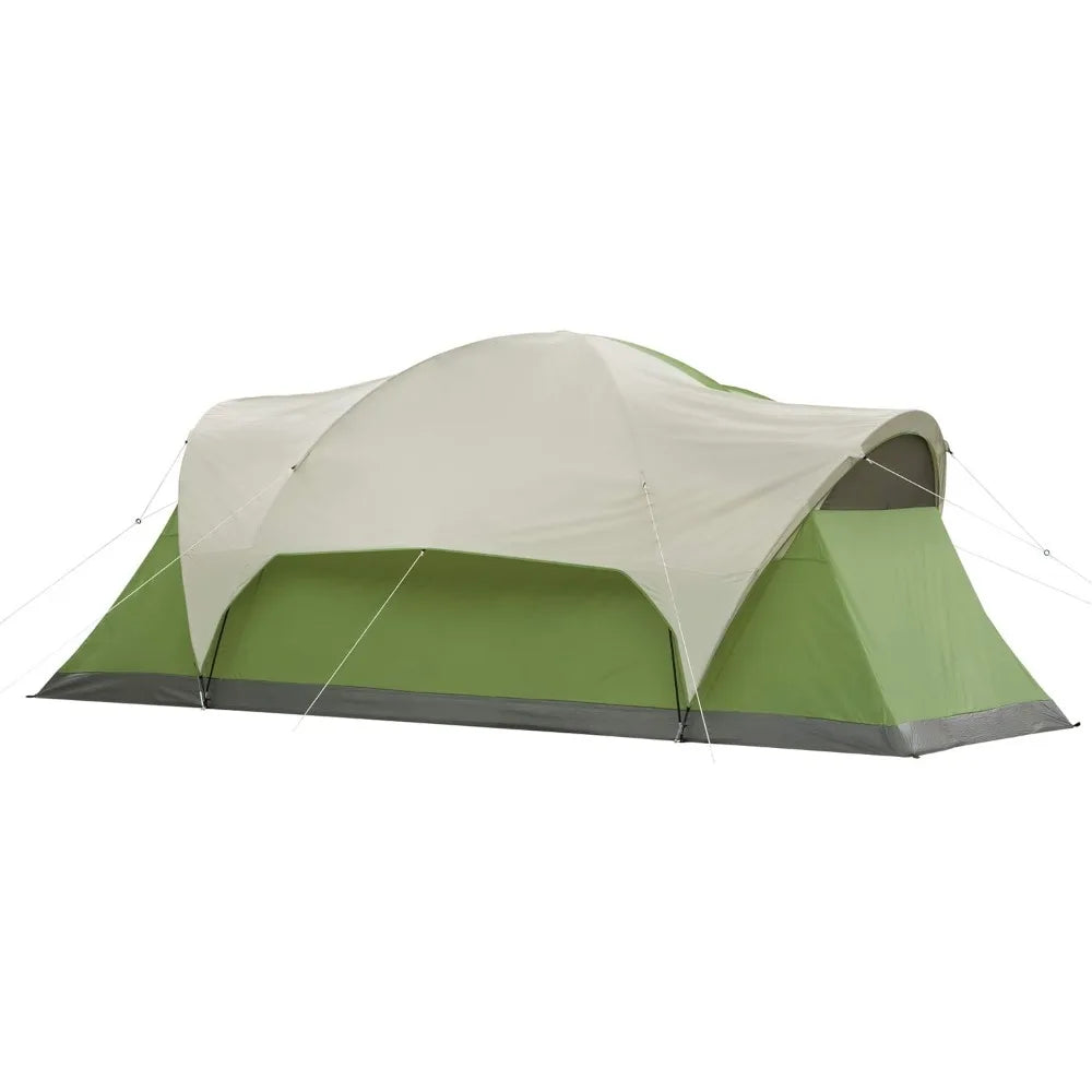 COLEMAN Montana Tent, 8 Person Family Tent with Included Rainfly, Carry Bag, and Spacious Interior